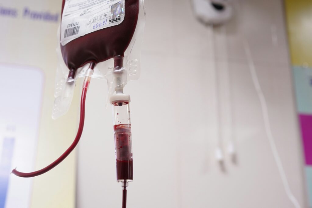 blood transfusion in thalassemia